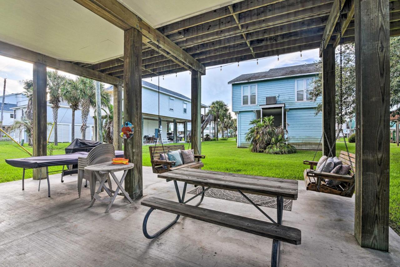 Salty Dog Galveston House Less Than 1 Mi To Beach! Villa Eksteriør bilde